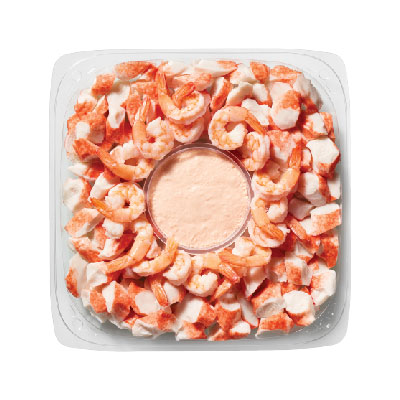 Shrimp, Surimi and Dip Platter